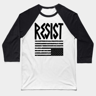 Resist America Baseball T-Shirt